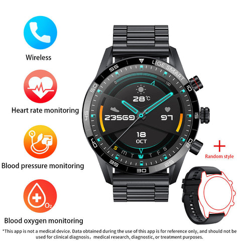 Smart Blood Pressure Heart Rate Bluetooth Multifunctional watch