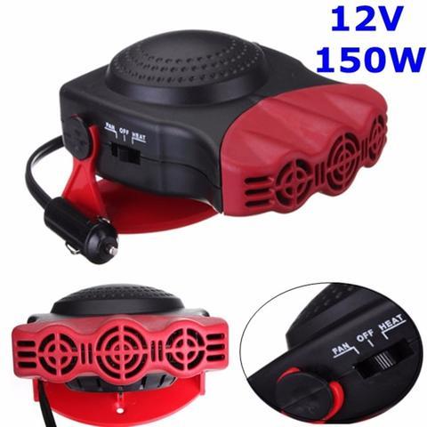 Portable Windshield Defroster Car mounted cooling and heating fan