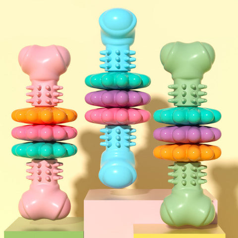 Dog Chew Toy Bone & Teeth Cleaning