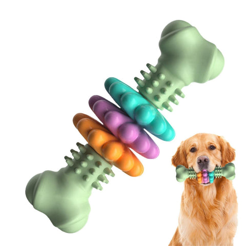 Dog Chew Toy Bone & Teeth Cleaning