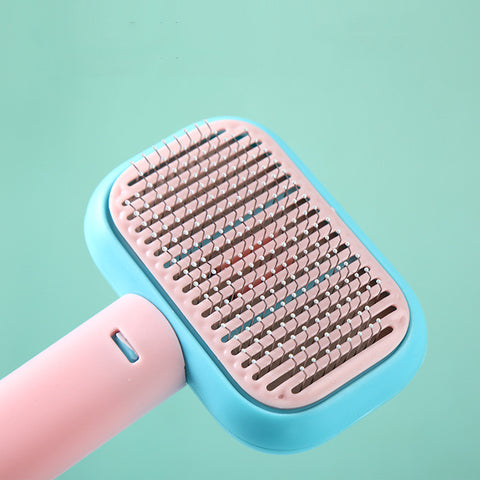 New Pet Cat Dog Hair Brush Hair Open-Knot Brush Grooming