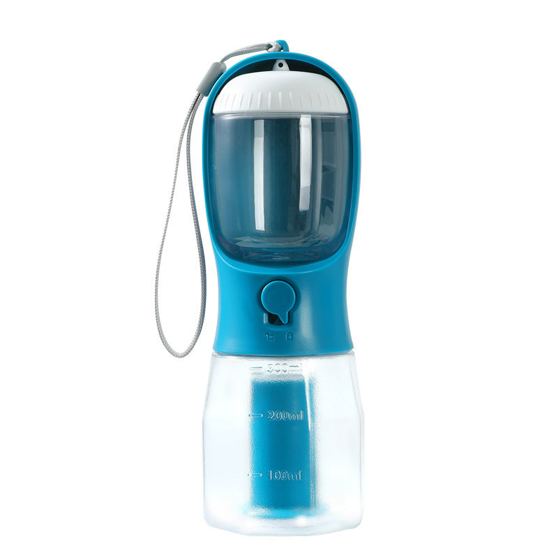 Pet Water Drinking Cup & Food Garbage Bag 3-in-1