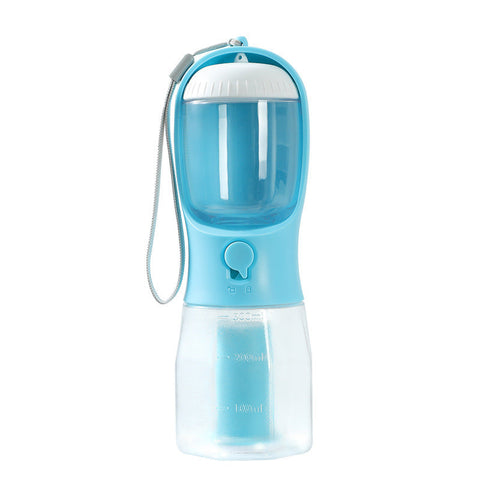Pet Water Drinking Cup & Food Garbage Bag 3-in-1