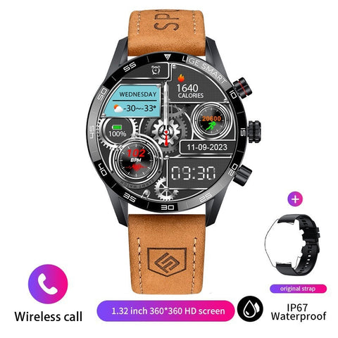 Smart Blood Pressure Heart Rate Bluetooth Multifunctional watch