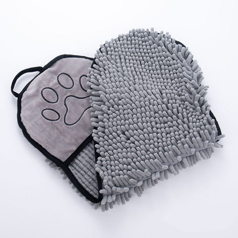 Dogs Cats Towels Super Absorbent Dog Bathrobe Microfiber Bath Towels