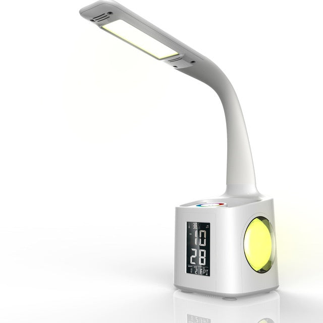 Study Lamp USB Charging & Screen, Calendar&Colors