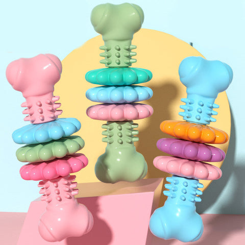 Dog Chew Toy Bone & Teeth Cleaning