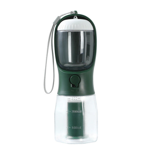 Pet Water Drinking Cup & Food Garbage Bag 3-in-1