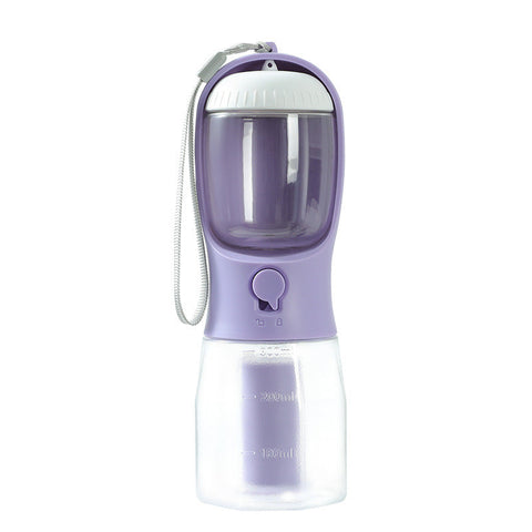 Pet Water Drinking Cup & Food Garbage Bag 3-in-1