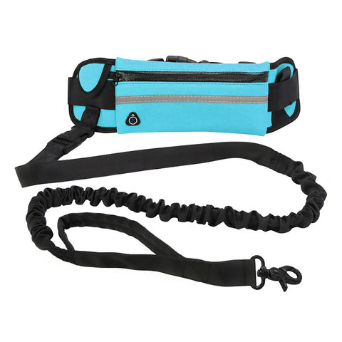 Hands Free Dog Leash Pet Walking And Training Belt With Shock Absorbing