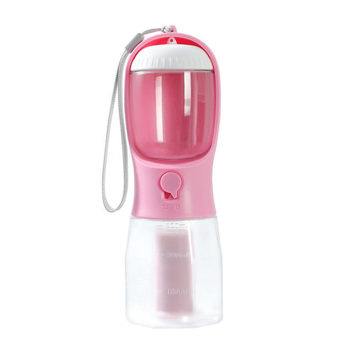 Pet Water Drinking Cup & Food Garbage Bag 3-in-1