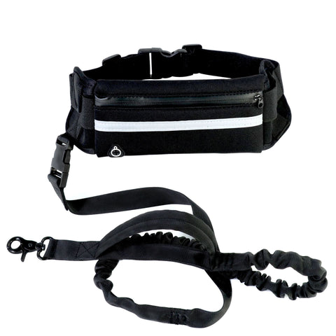 Hands Free Dog Leash Pet Walking And Training Belt With Shock Absorbing