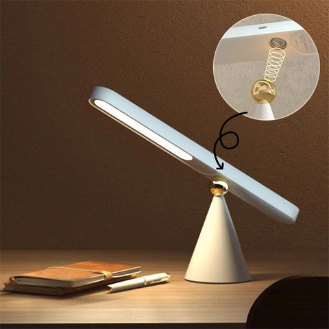 Reading Table Lamp Wireless Wall Lamp with Small Night Light
