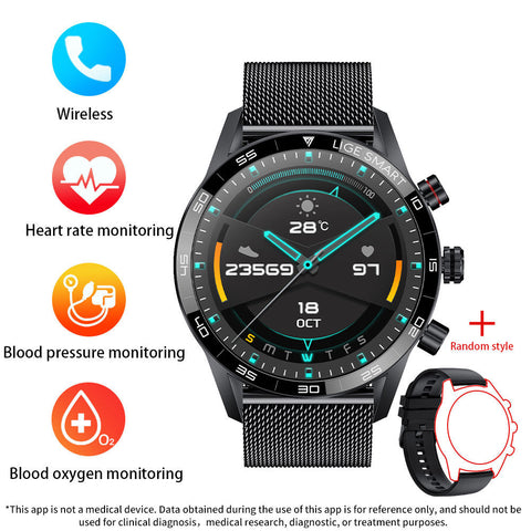 Smart Blood Pressure Heart Rate Bluetooth Multifunctional watch