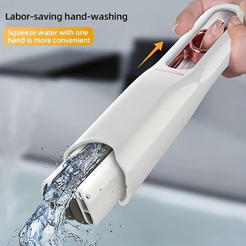 Portable Self-NSqueeze Mini Mop, Lazy Hand Wash