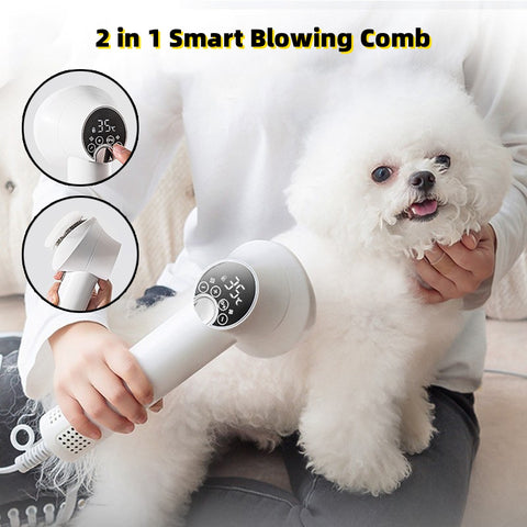 Smart Pet Hair Dryer & Comb Silent No Harm Pet Cleaning Supplies Pet Products