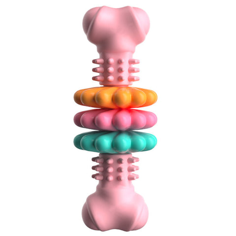 Dog Chew Toy Bone & Teeth Cleaning